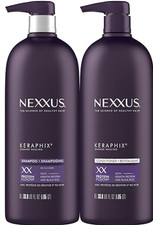 Nexxus Keraphix Shampoo Conditioner for Damaged Hair 33.8oz 2-Pack FAST SHIP