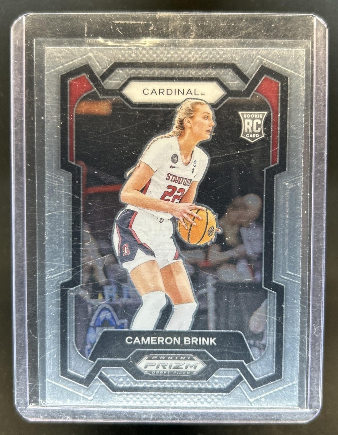 2024 Panini Prizm Draft Picks Collegiate Cameron Brink Rookie RC #89 Cardinal