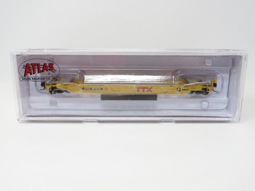 Tren remolque Atlas N 50007022 TTX DTTX #457678 40' reconstruido pozo vagón intermodal | Condition: New