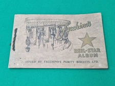 49 Facchino's Lunch Time Chocolate Wafers Cinema Stars Confectionery Trade Cards