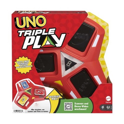 Mattel Cardgame UNO Triple Play Box VG/Mint