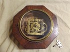 Antique WATERBURY CLOCK CO As Is Clock Works Key No Face Rosewood Veneer w Loss — photo 1