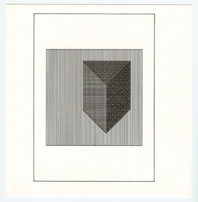 Sol LeWitt silkscreen - printed in 1984 n