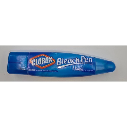 2.5 oz Clorox Bleach Pen Gel Dual Tipped for whites Discontinued USED