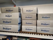 Atlas Editions 1/76 Scal Large Joblot of Eddie Stobart Models on Bases, 11 items