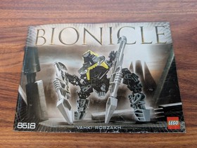 Lego #8618 Bionicle Rorzakh 100% Complete With Instructions & Disk 685!!