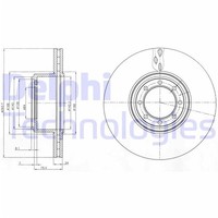 2X Delphi Bremsscheiben Hinten 294Mm BelÜFtet Passend FÜR | BG4102