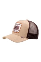 Djinns Trucker Cap HFT Lazy Days Khaki/Brown
