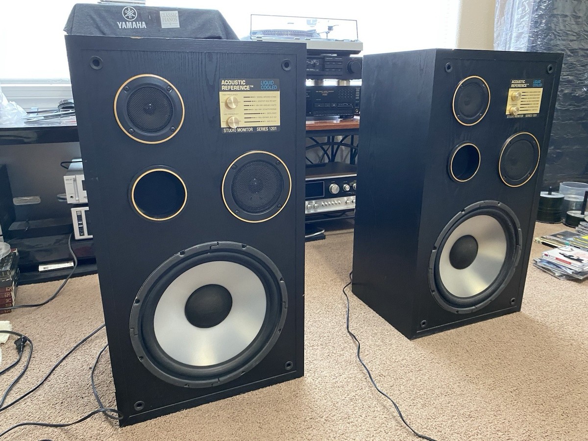 2 ACOUSTIC REFERENCE LIQUID COOLED SPEAKER STUDIO MONITOR SERIES