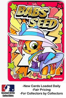 2025 Kayou My Little Pony Babs Seed Trading Card