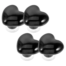  4 Pcs Button Pusher Helper for Toilet Ceramic Drawer Pull Buttons