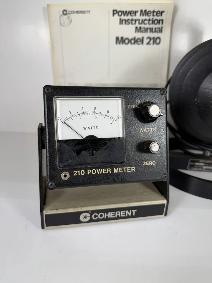 Coherent Model 210 Power Meter w/ Laser Sensor Head - Image 3 of 4