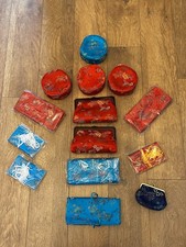 Job Lot - 22 NEW Satin Pouches / Purses / Clutch Bag / Jewellery Rolls READ AD