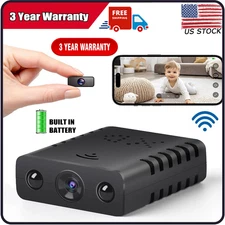 New Smart Mini Wireless WiFi Camera Home Security 1080P HD Night Cam WithBattery
