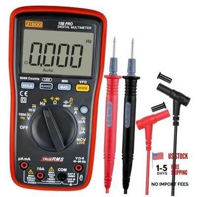 True RMS Digital Multimeter for Electrical Applications - Measures 15B PRO