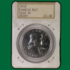 1961 Hannes Tulving Slab Franklin Half Dollar Proof PF Coin #36345