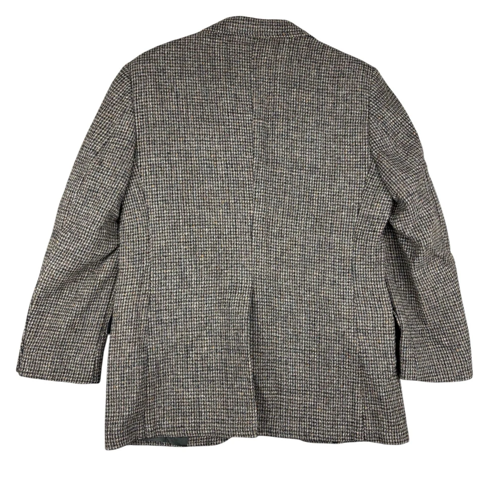 Blazer vintage Kuppeheimer para hombre 39S Harris tweed lana escocesa pata de gallo años 90 Foto 2 de 4