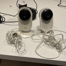 4x Used Yi Home Security WIRELESS wifi Video Surveillance Camera 1080p 720p