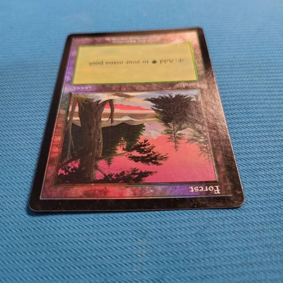 Magic the Gathering Forest Arena Foil English Land Card - Image 3 of 4