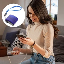  Desktop Charging Station Usb Hand Crank Emergency Charger for Phone Cranking