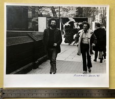 Richard E Aaron Signed Jerry Garcia 8X10 Photo  1977 New York City Grateful Dead