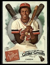 2019 Topps Allen & Ginter #GG-5 Rod Carew Ginter Greats