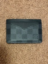 Louis Vuitton Damier Graphite Neo Card Holder Wallet N62666 - Authentic