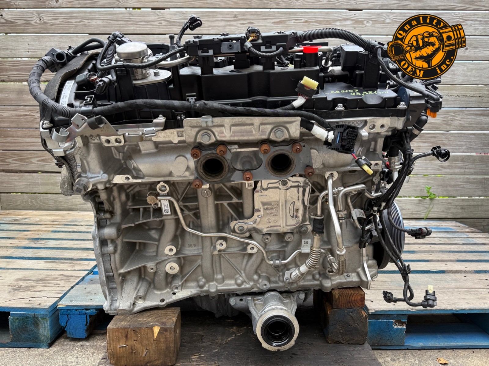 24-25 BMW 540 X5 X6, 23-25 X7 3.0 ENGINE MOTOR B58 B58B30M2 B58B30P 43,381 miles