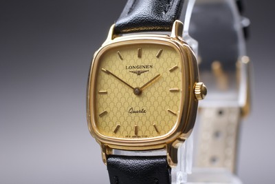 [Near MINT] Longines Cal. L153.4 153 7115 22mm Gold Dial Quartz Damenuhr