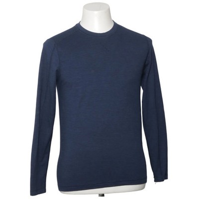 Member's Mark, Langarmshirt, Größe: S, Luxe Brushed Crew, Blau #khd