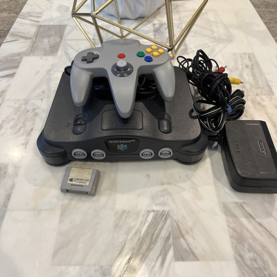 Nintendo 64 N64 Console Bundle W/ OEM Cables,  OEM Controller &Expansion Pak
