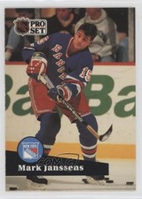 1991-92 Pro Set Mark Janssens #158 17fc