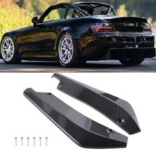 For Honda S2000 Rear Bumper Lip Diffuser Splitter Canard Carbon Fiber Style For Honda S2000 Rear Bumper Lip Diffuser Splitter Canard Carbon Fiber Style