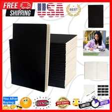 Simply Genius 30 Pack A5 Lined Notebooks - Softcover for Work, Travel & School