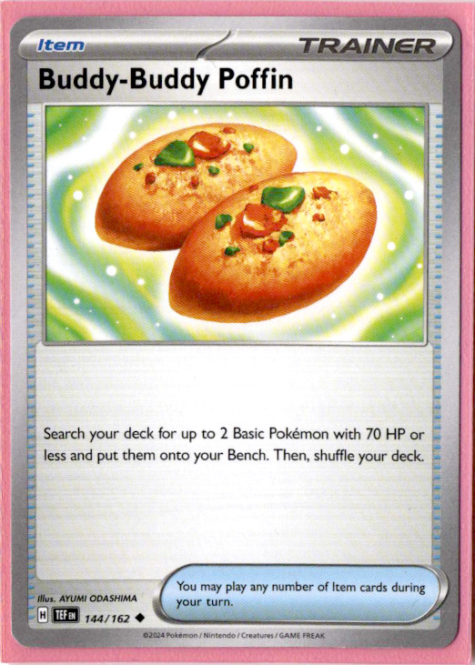 Buddy-Buddy Poffin - 144/162 - Pokemon Temporal Forces