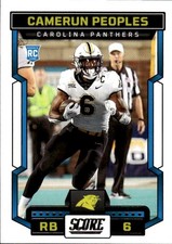 2023 Score Camerun Peoples #301b Carolina Panthers 2M