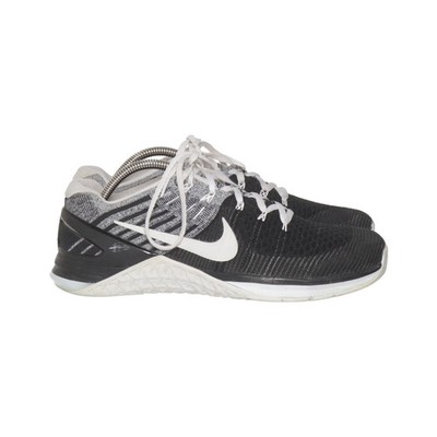 Nike, Trainingsschuhe, Größe: 42 1/2, model: metcon 3, Schwarz/Weiß/Grau #le8