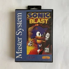 SONIC BLAST SEGA MASTER SYSTEM EXCLUSIVE TECTOY BRAZIL - 🚫📦🇺🇸