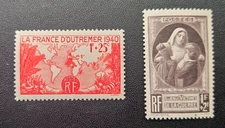 5476 - FRANCE - SCOTT# B96, B103  - MNH - CAT $3.75