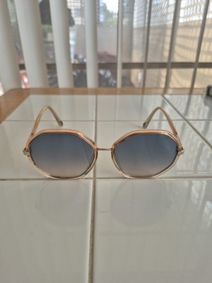 Chloe CH0133SA 59 17 145 XL Orange Frame Green Double Gradient Sunglasses 