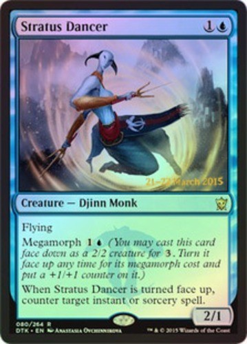 Light Play x 1 Stratus Dancer - Foil - Prerelease Promo Dragons of Tarkir Varian