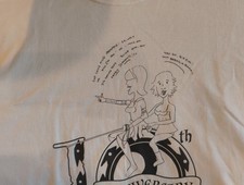 Lucy Lawless Drawing Shirt Xena 10th Anniversary 2XL Never Worn