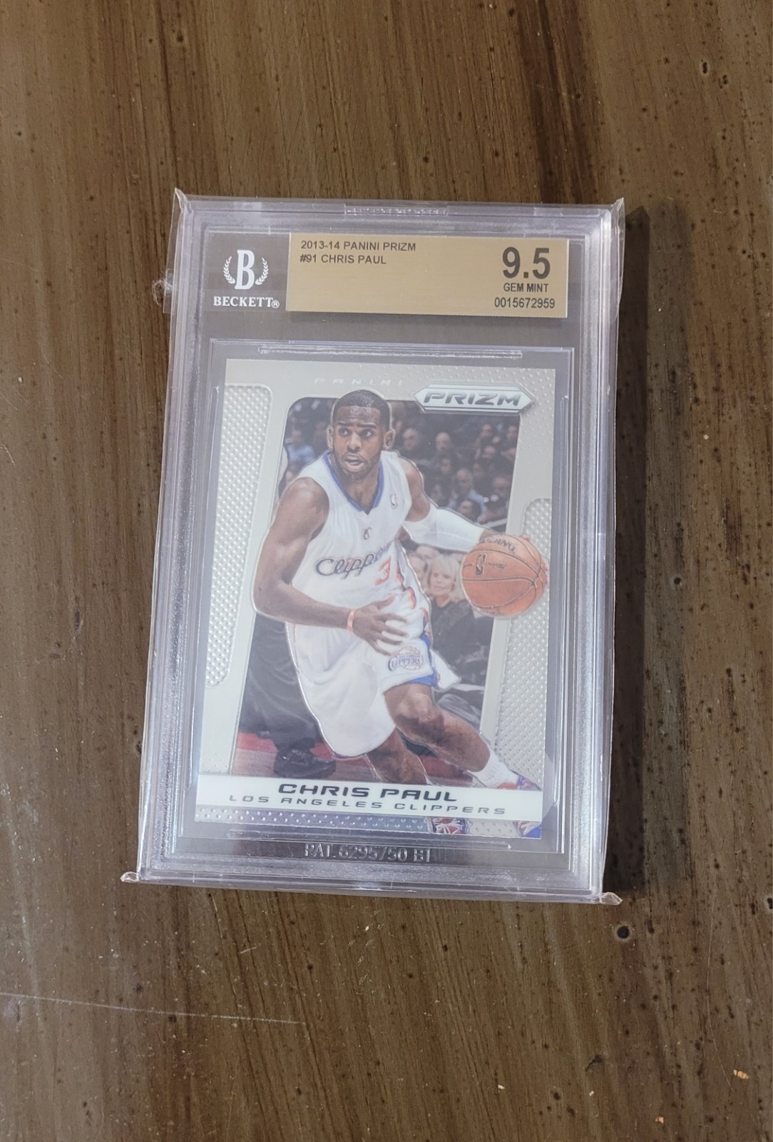 2013 Panini Prizm Chris Paul #91 BGS 9.5