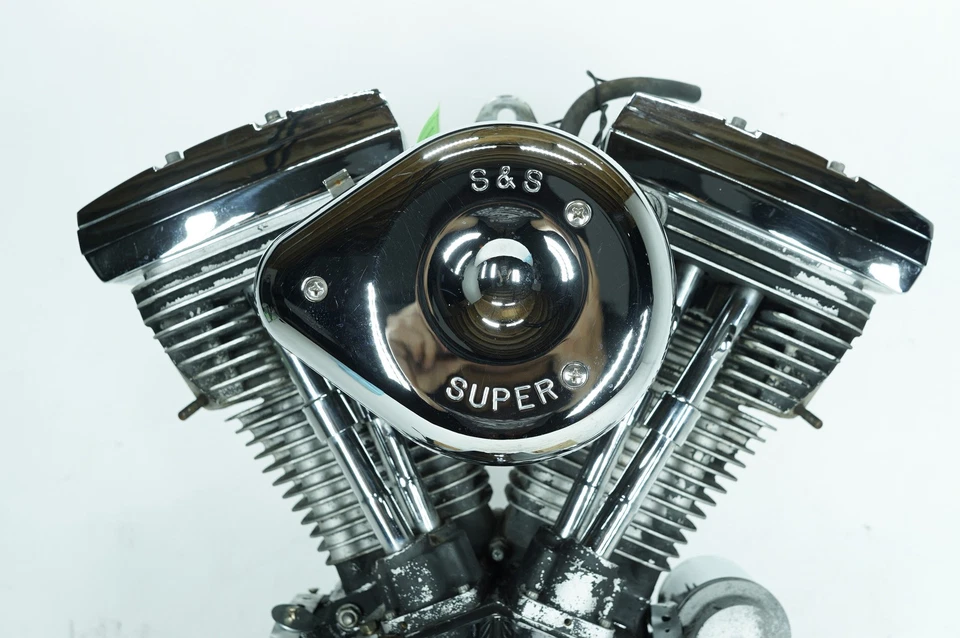 94 Harley Softail FLSTC Heritage Classic OEM CARB EVO 1340 80CI Engine Motor 1K - Image 2 of 4