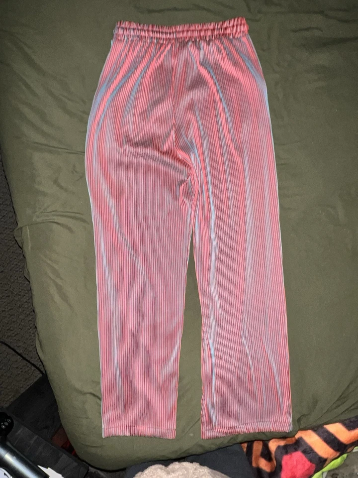 Men’s Orange and Blue Corduroy Sweatpants  - Image 4 of 4