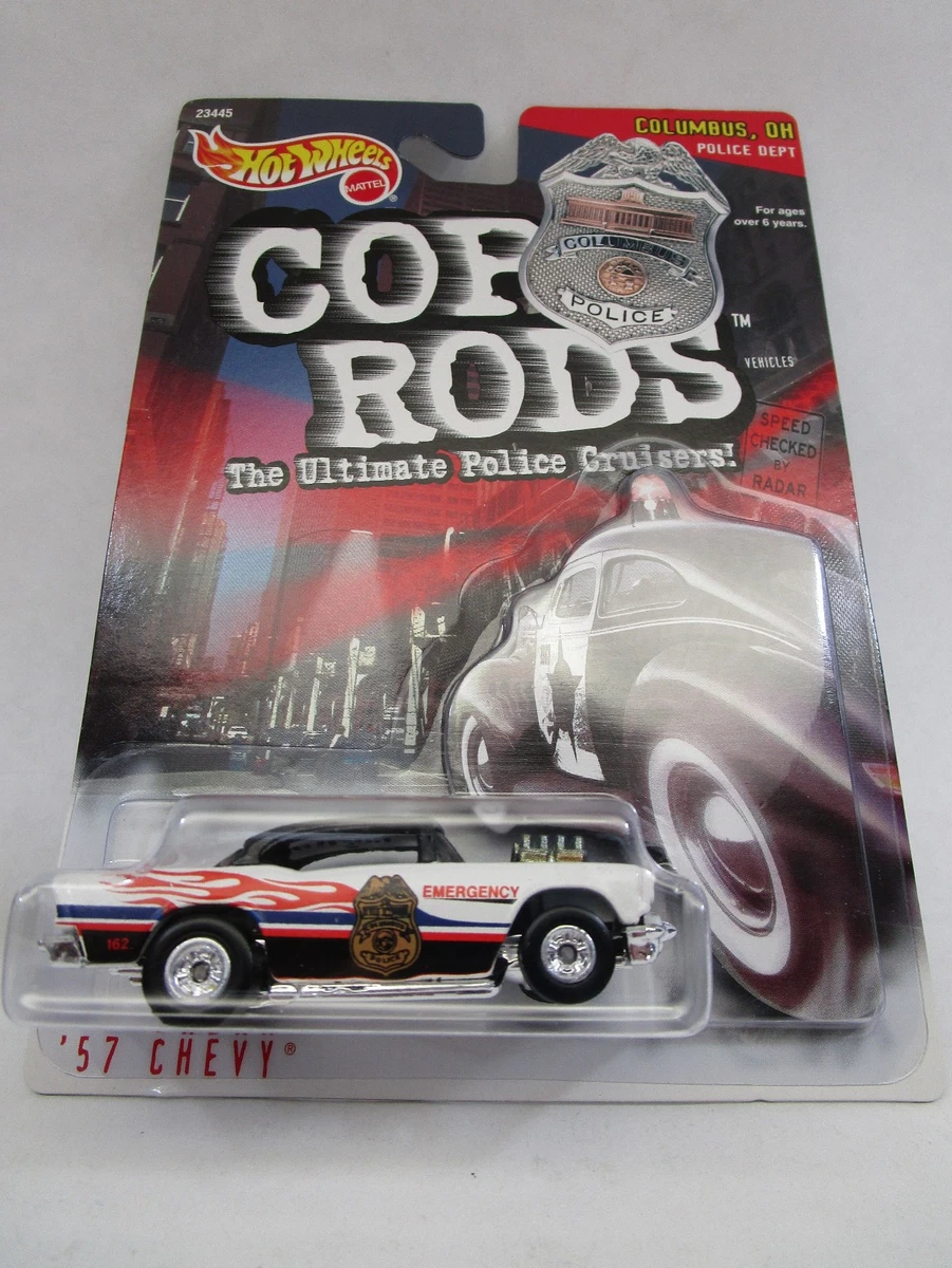 ホットウィール Cop Rods 緊急車両 ミニカー 楽天市場】ホットウィール コップロッズ COP RODS 8台セット（HW-4）KB