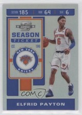 2019-20 Panini Contenders Optic Season Ticket Silver Prizm Elfrid Payton #98 c4h