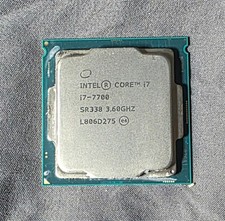 Intel Core I7 7700 Processor (3.60 GHz, 4 Cores, FCLGA1151) - SR338