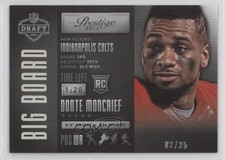 2014 Panini Prestige Draft Big Board Holo Silver 2/25 Donte Moncrief #19 0af