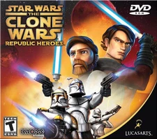 Star Wars Clone Wars REPUBLIC HEROES Lucas Arts Jedi Trooper Action PC Game NEW